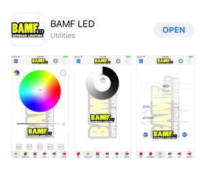 BAMF RGBW ROCK LIGHT KIT W/ BT CONTROLLER 24LED PER POD - BAMFLed