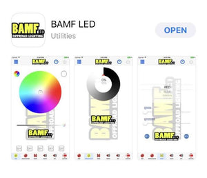 BAMF PURE WHITE LED ROCK LIGHT - BAMFLed